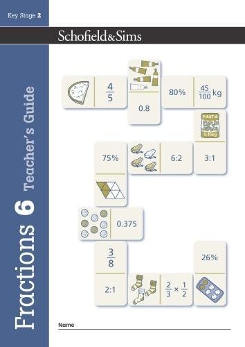 Fractions, Decimals and Percentages Book 6 Teacher's Guide: Year 6, Ages 10-11 von Schofield & Sims Ltd